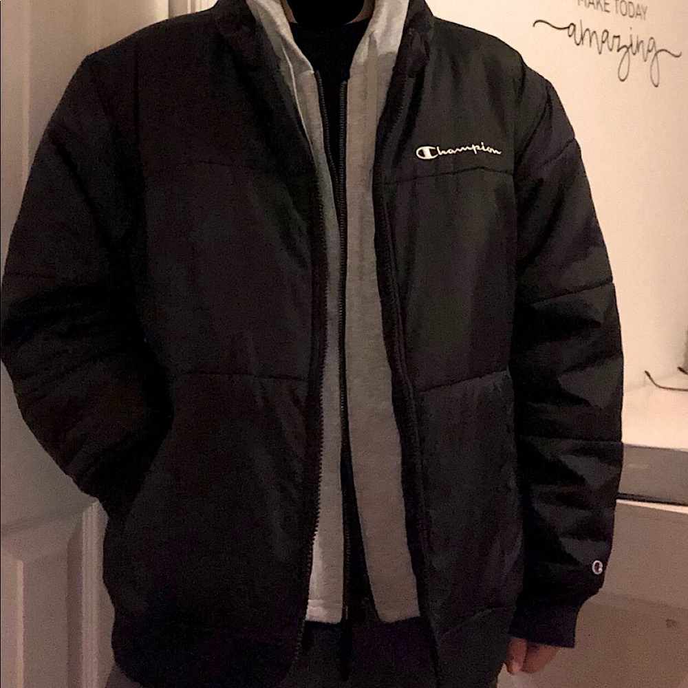 Champion Puff Coat with Hood